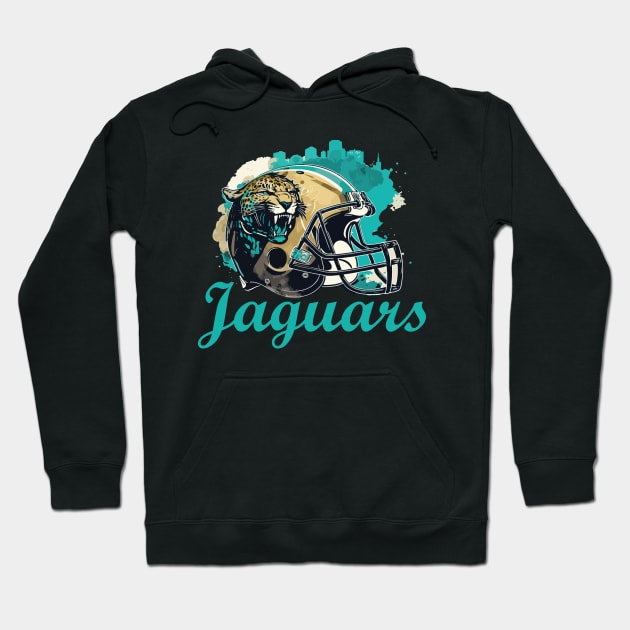 Jaguars Football Team Hoodie by vectrus